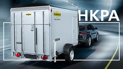 Humbaur HKPA Vollpoly-Alu-Kofferanhänger