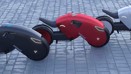 Mimic Elektro-Superbike Rendering Konzept von Roman Dolzhenko 2020