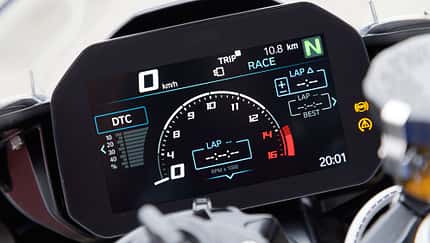 BMW S 1000 RR 2020 Cockpit