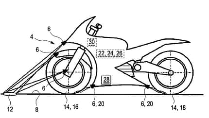 BMW Patent vorausschauendes Fahrwerk