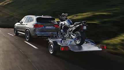 Treiler faltbarer Motorradanhänger
