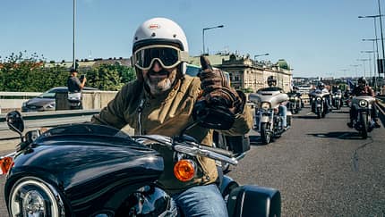 Harley-Davidson Festival Feier
