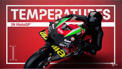 Moto GP Temperaturen