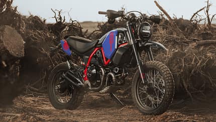 Ducati Desert Sled Hookie-Umbau Ducati Scorpion