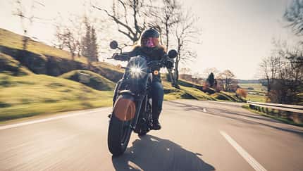 Motorrad-Neuzulassungen auf Frauen Honda CMX 500 Rebel