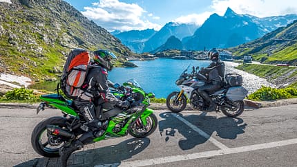 Seven Summits 7 Alpenlaender Motorradtour Alpen