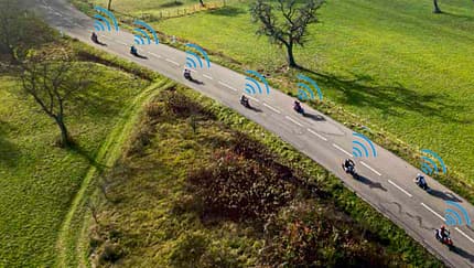 Bluetooth-Kommunikationssysteme Motorrad Test