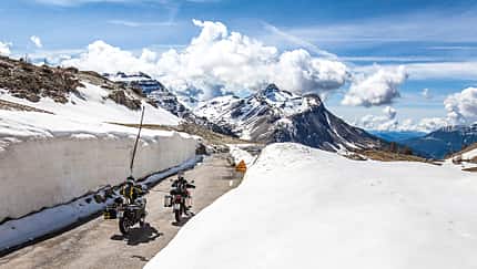 Im Grenzgebiet zwischen Italien und Frankreich