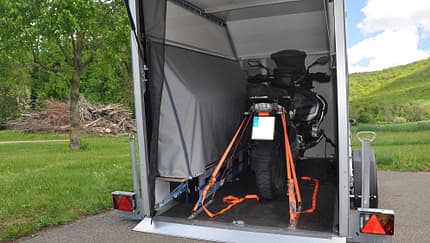 Faltcaravan Motorrad-Tranport Farfalla Camper Pure 