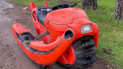 KSM Innovations Amphibien-Motorrad