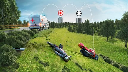 Bosch Funktionsgrafik Ecall