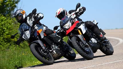 BMW G 310 GS KTM 390 Adventure Vergleichstest