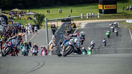 IDM Schleiz 2021 Superbike 1000 Reiterberger, Mikhalchik