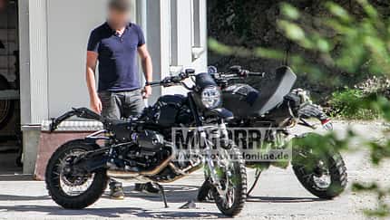BMW R nineT Scrambler Erlkönig und BMW R nineT Urban G/S Erlkönig