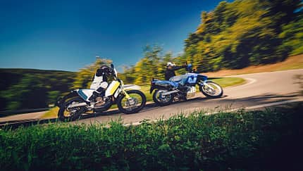 Suzuki DR 800 S und Husqvarna 701 Enduro LR