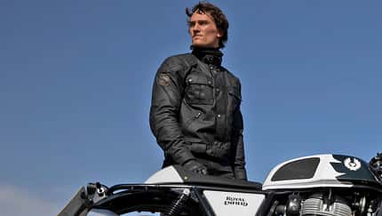 08/2021, Royal Enfield Belstaff Bekleidungs-Kollektion Royal Enfield Belstaff Bekleidungs-Kollektion