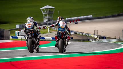 IDM SBK 1000 Red Bull Ring Spielberg Alt und Mikhalchik