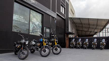 Triumph Adventure Experience Spanien