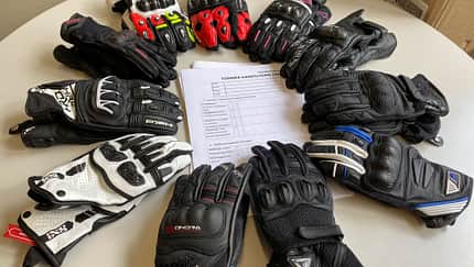 Motorrad Sommerhandschuhe Test