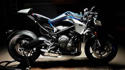 Triumph Trident 660 Iron Macchina