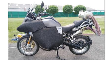 Geräuschquellen Motorrad Test