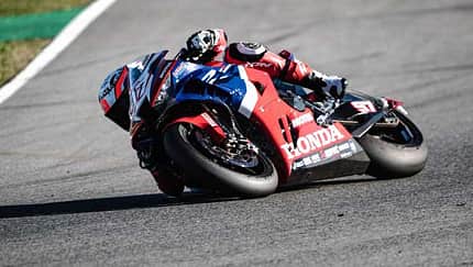 Honda HRC WSBK 2022 Test