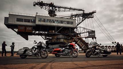 BMW R 18 B, Halrey-Davidson Road Glide Special, Indian Challenger Dark Horse Vergleichstest