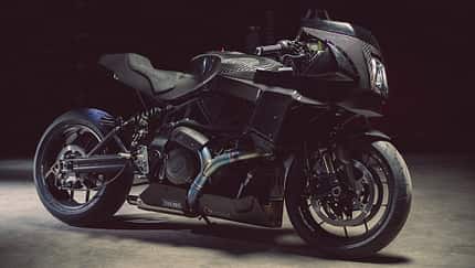 Indian FTR Black Swan by Workhorse Speed Shop