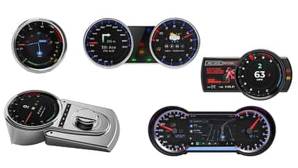 Cmoto digitale Nachrüst-Cockpits