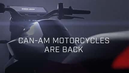 Can-Am Motorrad Teaser