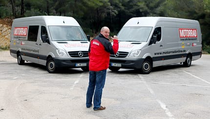 MOTORRAD sucht Transportfahrer 