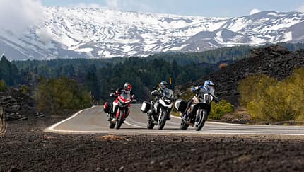 BMW R 1250 GS, Ducati Multistrada V4 S, KTM 1290 Super Adventure S Vergleichstest