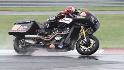 Tyler O'Hara Champion 2022 MotoAmerica Mission King of the Baggers Indian Motorcycle S&S