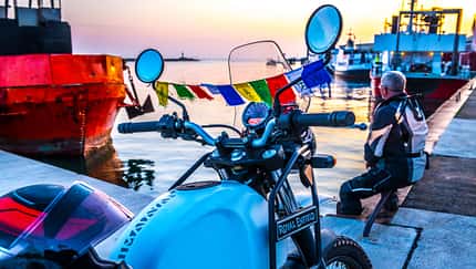 Motorradtour entlang B110
