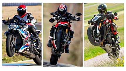 BMW M 1000 R, Ducati Streetfighter V4 S, MV Agusta Brutale 1000 RR