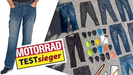 Denim-Jeans für Motorradfahrer im Vergleich