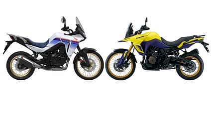 Kaltvergleich Honda XL 750 Transalp und Suzuki V-Strom 800 DE (11/2022)