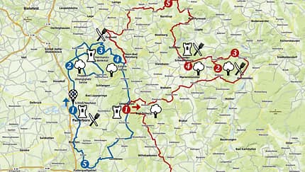 Paderborn, die Senne und das Lipperland