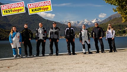 Motorrad-Allwetter-Textilkombis Test