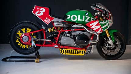BMW R 18 Racer Blitzkrieg Polizei von XTR Pepo und 911 MX