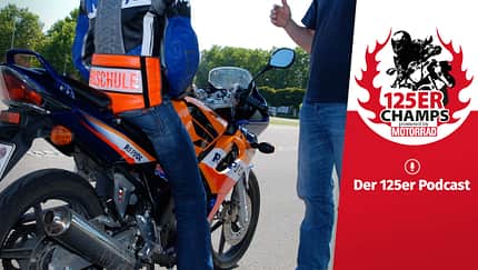 Motorrad-Fahrschule, 125er Motorrad