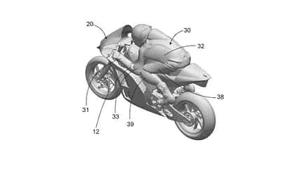 Aprilia-Patent aerodynamische Aufsätze