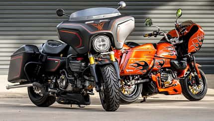 Honda Monkey 125 Fulldresser Cruiser im Harley-Look von Monqey King