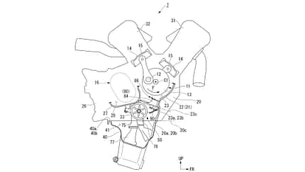 Honda V4 Patent