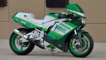 Suzuki GSX-R 1100 von 1986 Skoal Bandit Special Restomod Mecum Auctions (04/2023) 