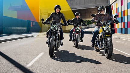Ducati Leser-Experience 2023 Scrambler