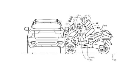 Airbag Roller und Motorrad Autoliv und Piaggio