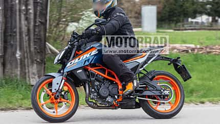 KTM 390 Duke Erlkönig