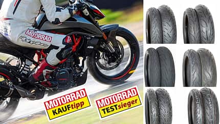 Motorradreifen für die Einsteiger-Klasse im Test 