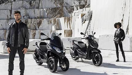 Piaggio Beverly MP3 Mattschwarz